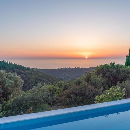 Stone Villa Eriphyle ,Private Witn Sunset View Фіскардо Екстер'єр фото