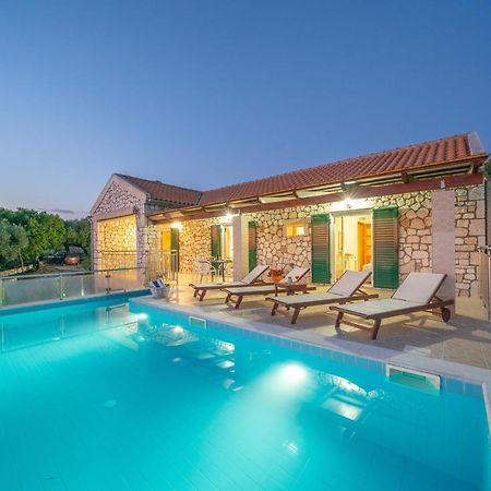 Stone Villa Eriphyle ,Private Witn Sunset View Фіскардо Екстер'єр фото