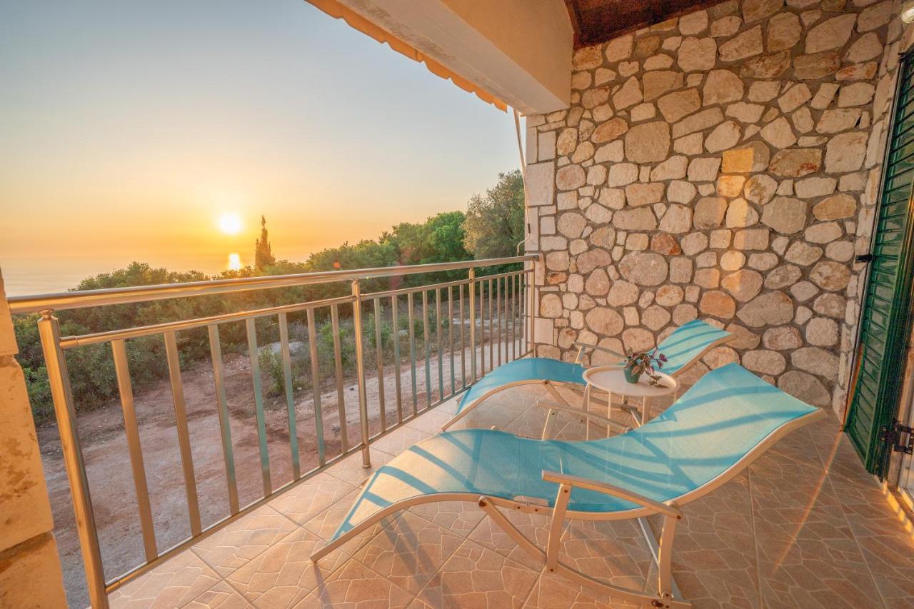 Stone Villa Eriphyle ,Private Witn Sunset View Фіскардо Екстер'єр фото